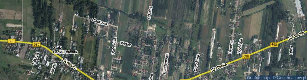 Zdjęcie satelitarne Zacisze ul.